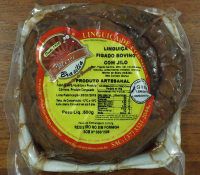 Linguiça de Fígado Bovino com Jiló