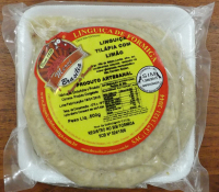 Linguiça de Tilápia com Limão