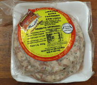 Linguiça Suína Torresmo com Limão